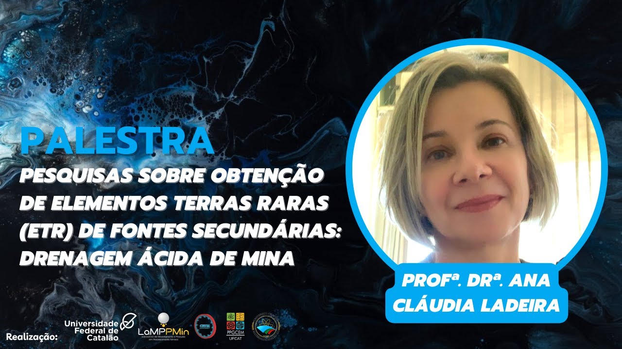 Pesquisas sobre obtenção de Elementos Terras Raras de Fontes Secundárias:  Drenagem Ácida de Mina