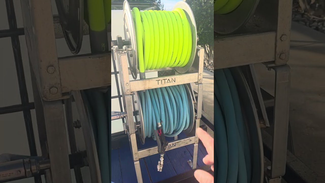 Pressure Washing Trailer Finished- Complete Detailed Walk Around 