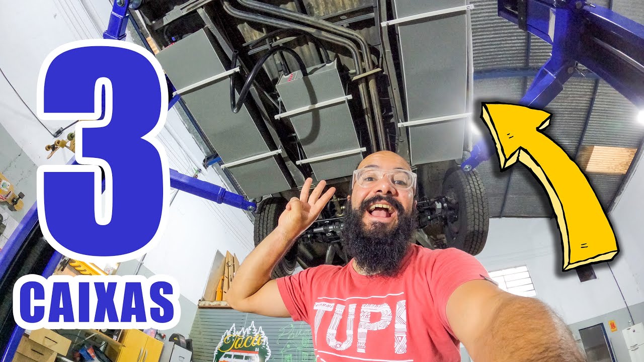 MUITA AGUA! - 3 Caixas d'água na Kombihome!?