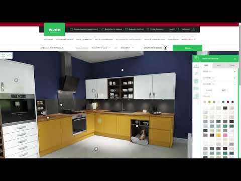 Panoramic 360 CG Kitchen visualizer tool