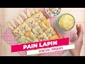 Recette  pain en forme de lapins