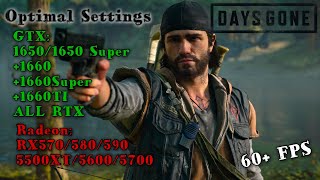 Оптимальные настройки графики Days Gone