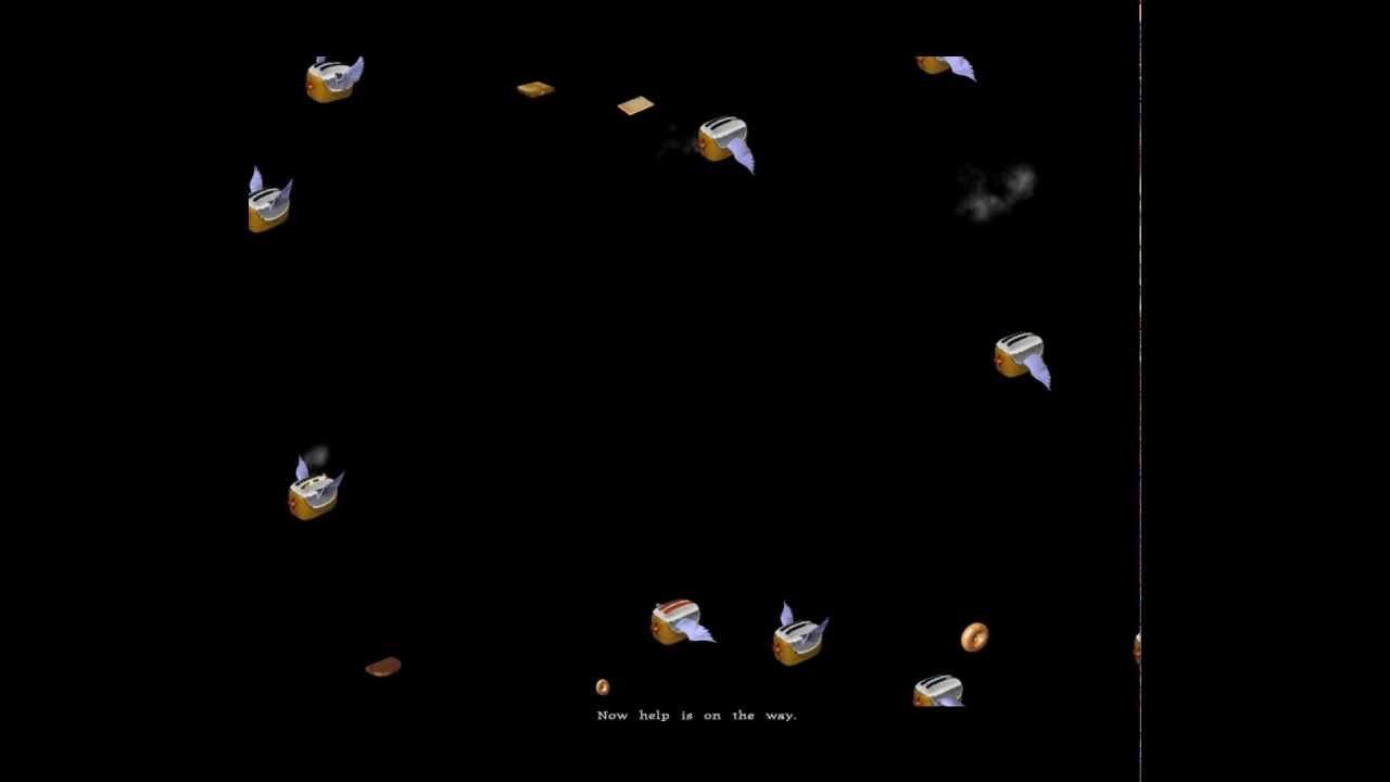 After dark screen saver 4.0 (Fliying toasters) HD YouTube