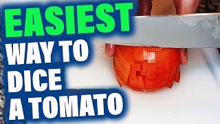 How to Dice a Tomato Chop Cut Cube Slice Processor Trick Tip Roma Salsa Taco Ramsey Fast Quickly Do screenshot 4