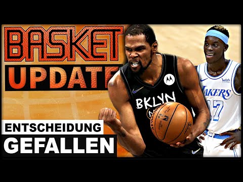 Kevin Durant einigt sich mit Nets! Schröder vor Lakers-Comeback?| BASKET Update (NBA News deutsch)