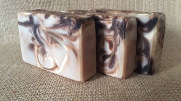 Making Chocolate and Vanilla Soap: Cold Process Soap Making Demo