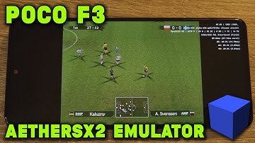 Poco F3 / Snapdragon 870 - Pro Evolution Soccer 5 / Ratchet & Clank - AetherSX2 (Alpha 656) - Test