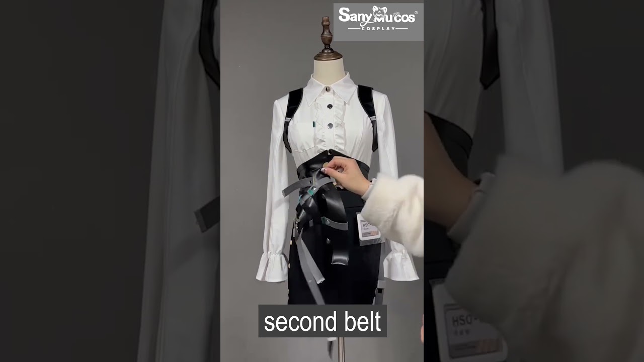 👩‍🏫🙌 Dressing Tutorial —— Zenless Zone Zero Cosplay Tsukishiro Yanagi Cosplay Costume