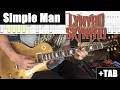 Simple Man - Lynyrd Skynyrd (Cover + TAB) - Melodic Lines