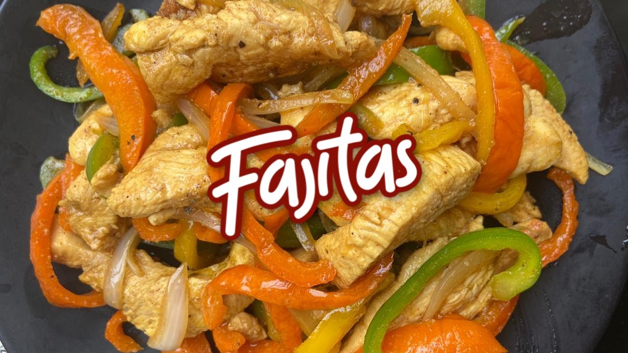 FAJITAS DE POLLO ALE DE NAVA YouTube