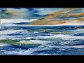 Watercolor - Loose Wet-In-Wet Seascape