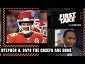 'Chiefs are DONE! Their defense is TRASH!' - Stephen A. after KC's loss to the Bills | First Take