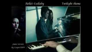 BELLA'S LULLABY (Twilight theme) - Carter Burwell [piano version by "genper2009"]