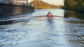 20221111 - MM D, 4- Technik Training, (Coxless Four Technique Training), Part 8