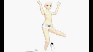 【MMD】  Hayao having a physics fail 【見桜速雄】