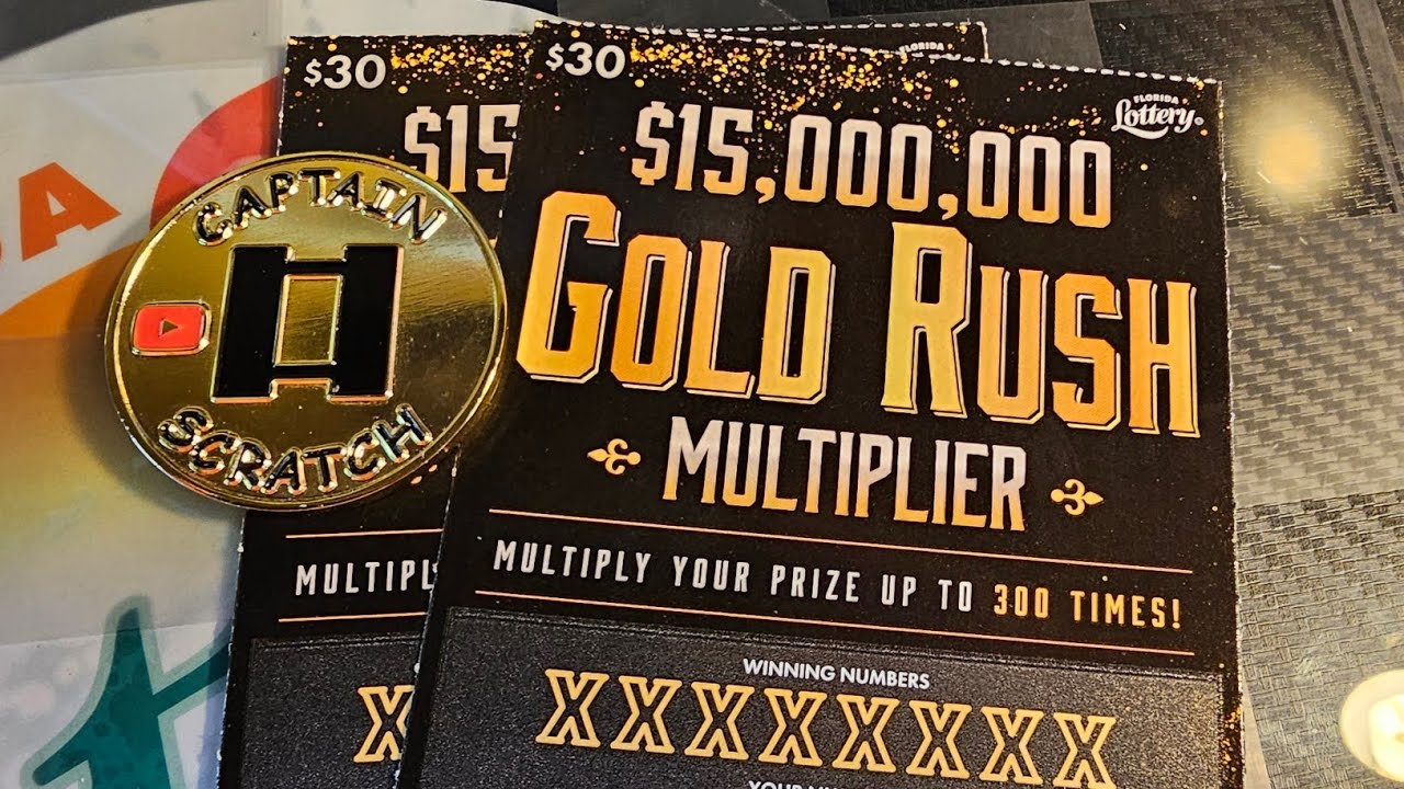 $30 Gold Rush Multipliers! Hump-Day! #subscribe #captainscratch #floridalottery