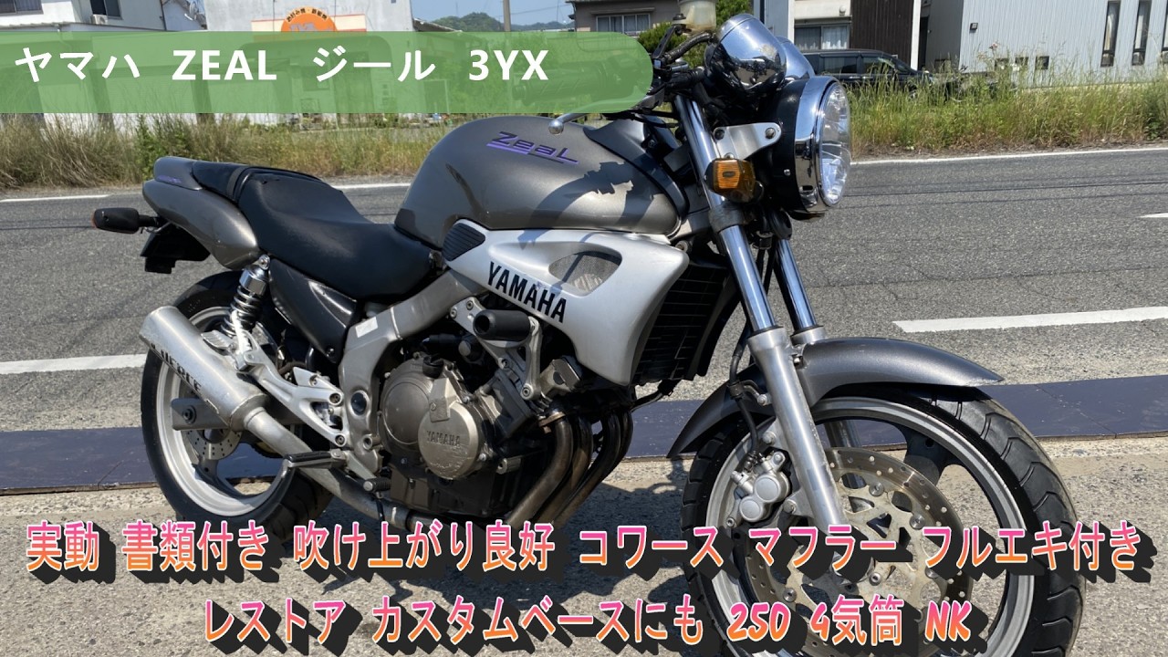 Yamaha ZEAL 3YX, running condition, with documents, good