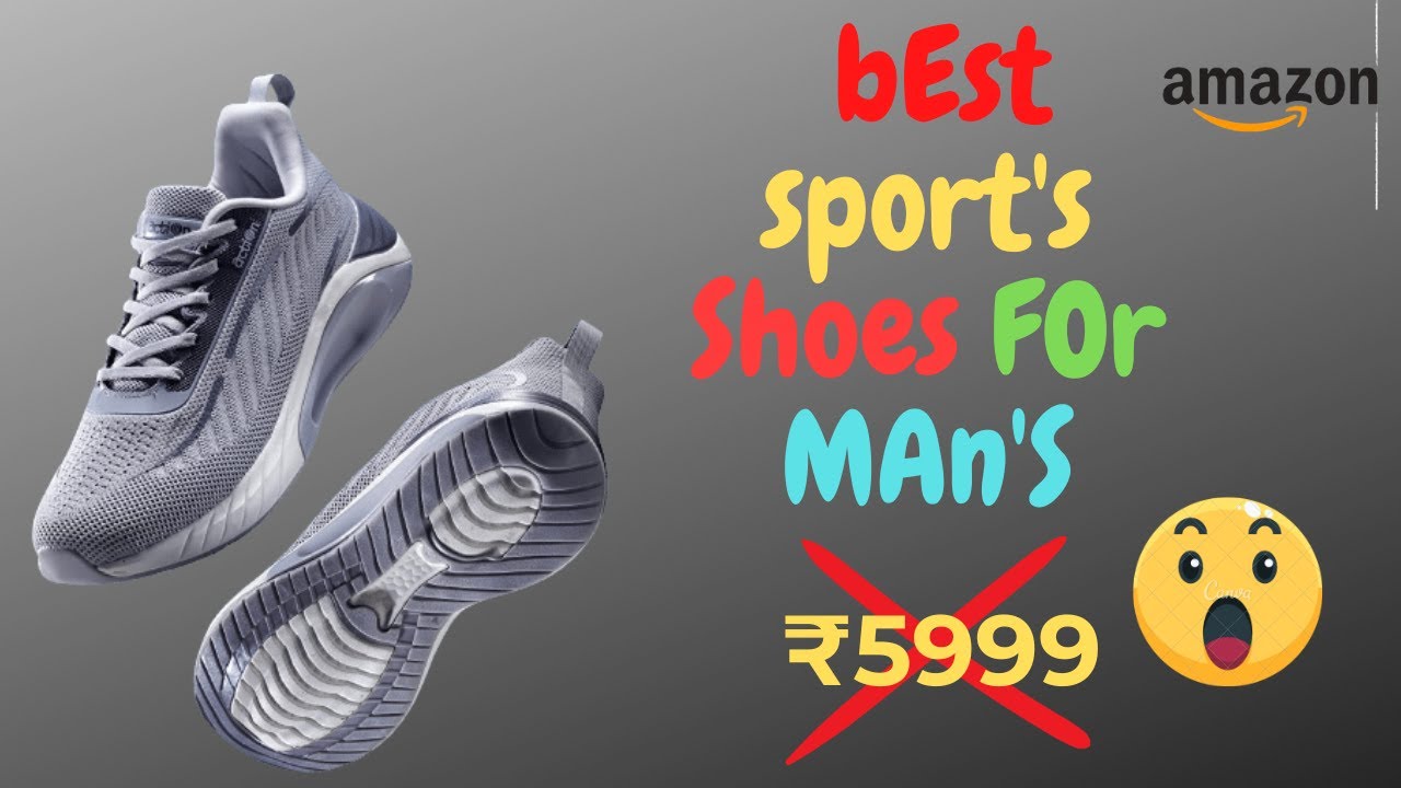 Best Sport Shoes For Men I best running shoes under 5000 I Budget ...