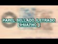 Papel sellado iletrado ( Huayno ) ✍🏻📋🇪🇨