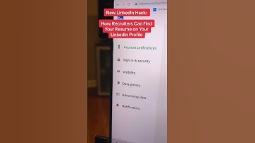 #LinkedIn Hack: recruiters can find your #résumé that’s hidden on your profile #job