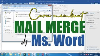 HOW TO USE MAIL MERGE IN MICROSOFT WORD