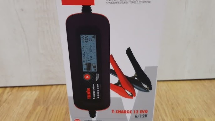 Telwin T Charge 12 battery - YouTube review Evo charger