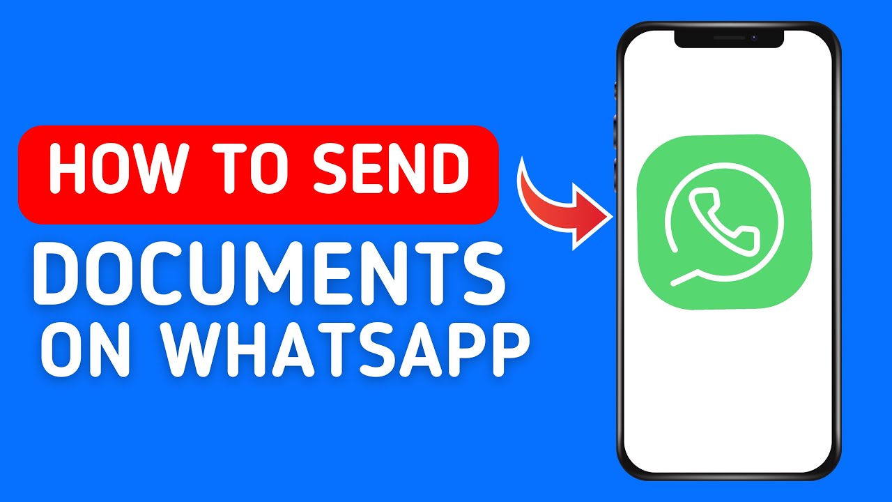 How To Send Documents On Whatsapp - YouTube