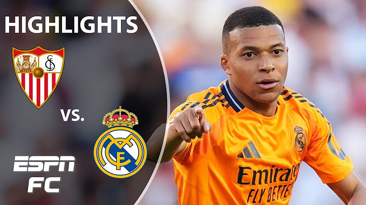KYLIAN MBAPPE & JUDE BELLINGHAM GOALS ๐ฅ๐ฅ Sevilla vs. Real Madrid | LALIGA Highlights | ESPN FC