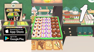 Coffee Shop Organizer Gameplay Walkthrough Part 1 Day 1 ~ 10 (Android, IOS)