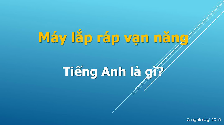 Lắp ráp bảng hiệu trong tiếng anh là gì