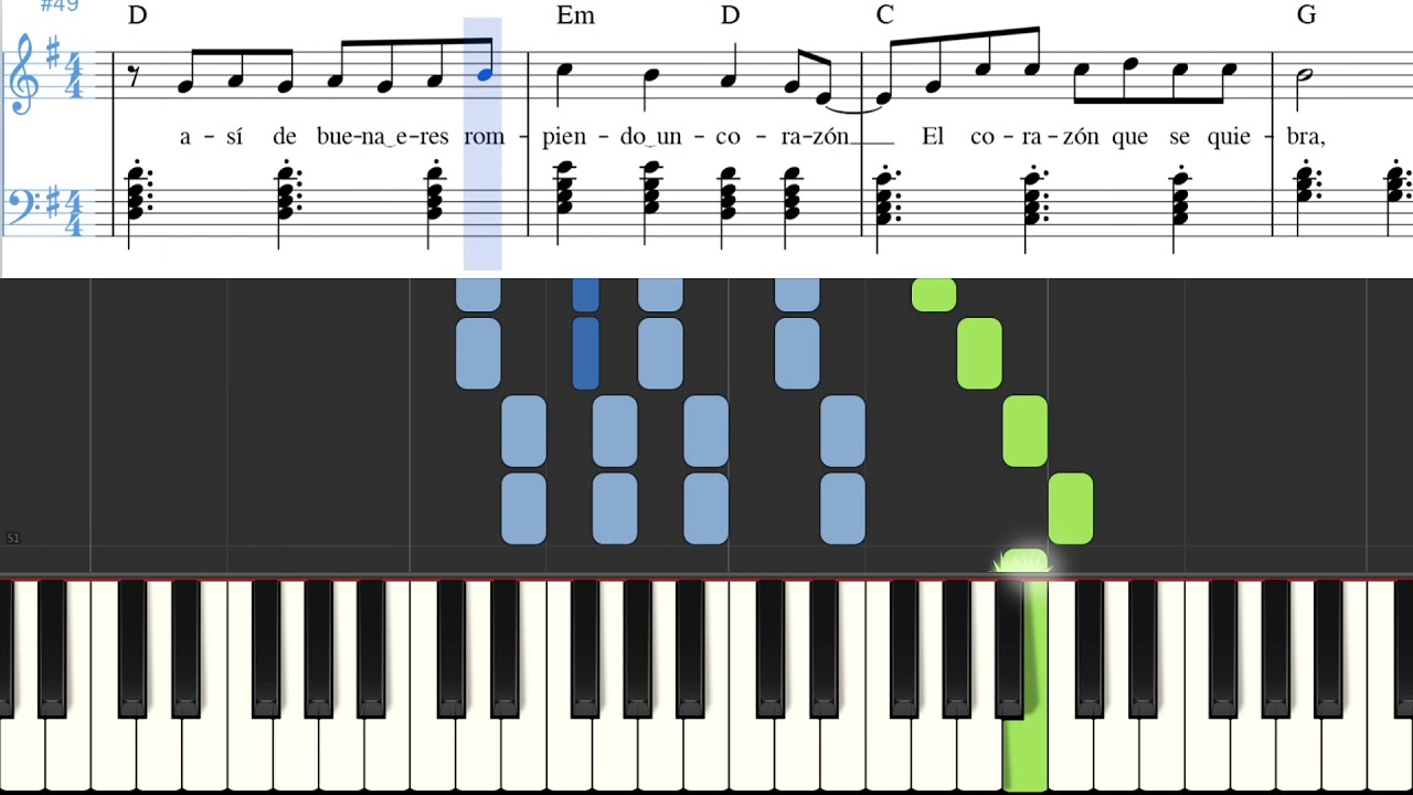 Amor con hielo (Morat) - Piano