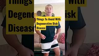 What To Avoid With Degenerative Disc Disease In The Lower Back? #degenerativediscdisease #shorts