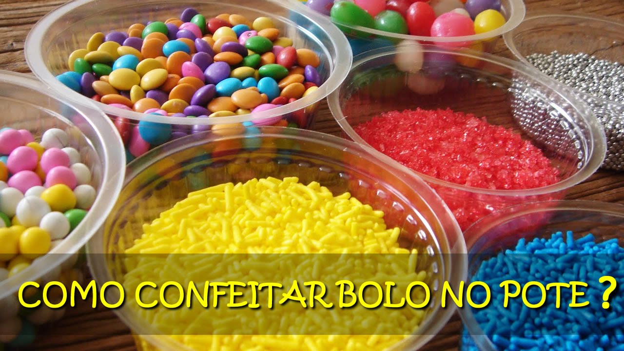 Como Confeitar Bolo no Pote ?
