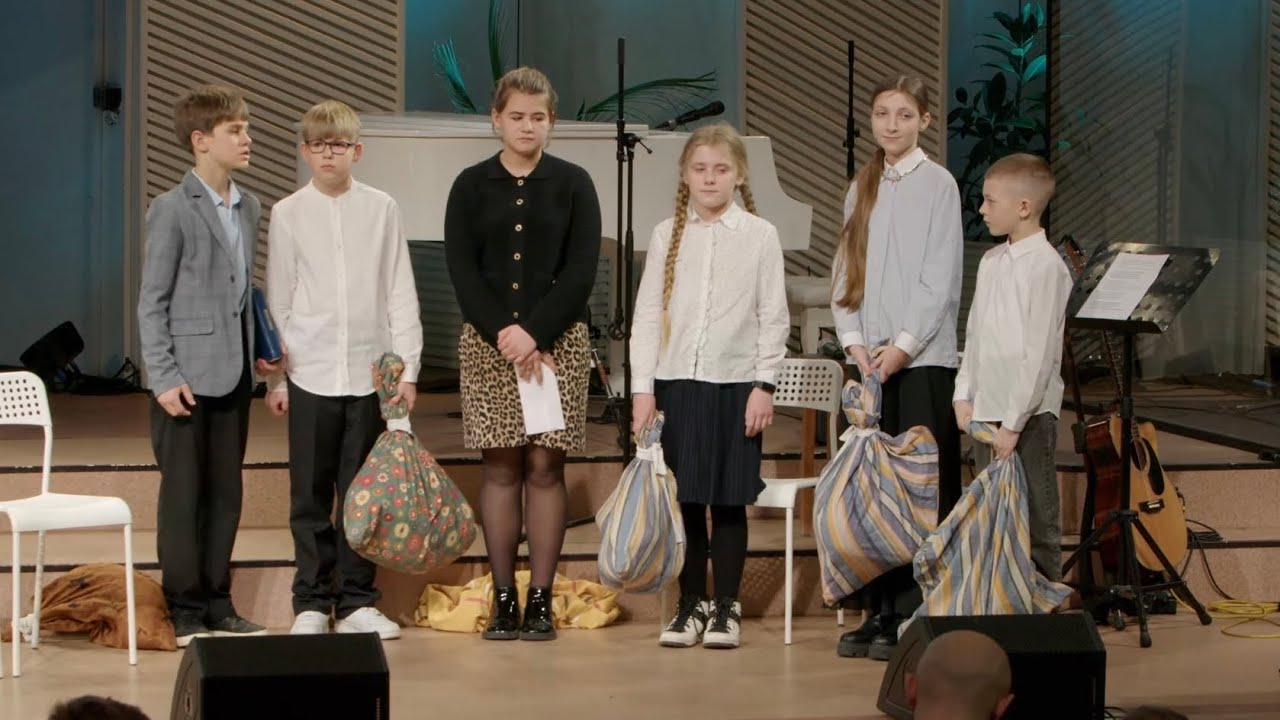 Будем нести бремена друг друга | сценка группа Воскресной школы 