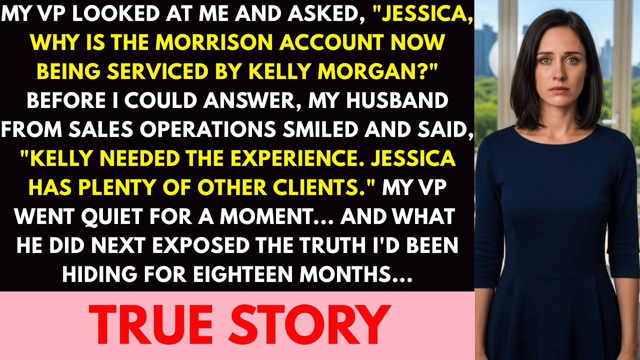 My VP Looked At Me And Asked About My Biggest Client—My Husband's Answer Changed Everything