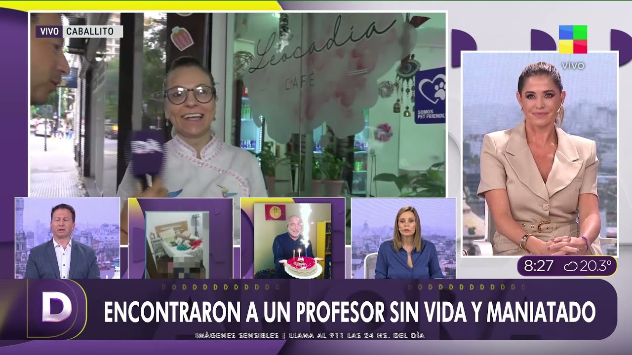 🚨 CRIMEN Y MISTERIO EN CABALLITO: Un docente fue encontrado maniatado en su domicilio