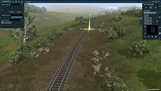 Trainz. Tane (Trainz a new Era) Streaming my route editing.