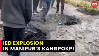 Manipur Powerful Blast On Imphal-Dimapur Highway