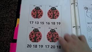 Preschool Math Binder: Curriculum