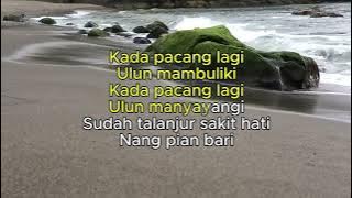 SYAHRIYADI - KADA PACANG LAGI ( KARAOKE HQ AUDIO )