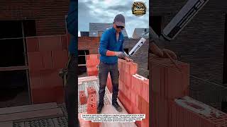 This Bricklaying Adhesive Trick Speeds Up Wall Construction