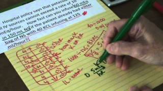 Advanced Nursing Math Problems 12