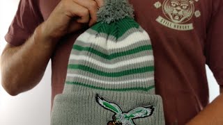Eagles NFL THROWBACK 'INCLINE' Knit Beanie Hat by 47 Brand