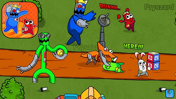 Rainbow Friends - Survivor In Rainbow Monster - Rainbow.io Origin Story Gameplay Walkthrough Android