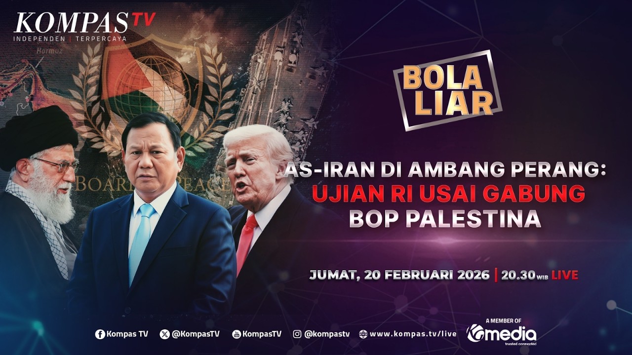LIVE - AS-Iran di Ambang Perang: Ujian RI usai Gabung BOP Palestina | BOLA LIAR