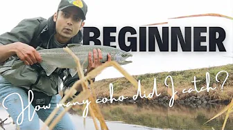 How many coho can a newbie salmon fisherman catch in 3 hours? | Salmon fishing