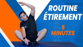 Douleur en bas du dos : Routine d'étirement musculaire