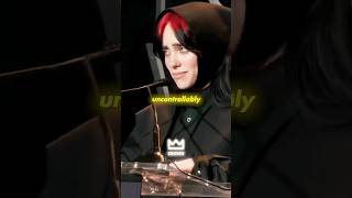 Billie Eilish CRYING during her speech🥹❤️