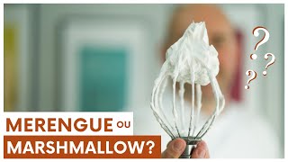 Afinal, qual a diferença entre Merengue e Marshmallow?