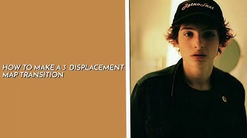 How to make a 3 displacement map transition on alight motion || mbbglams